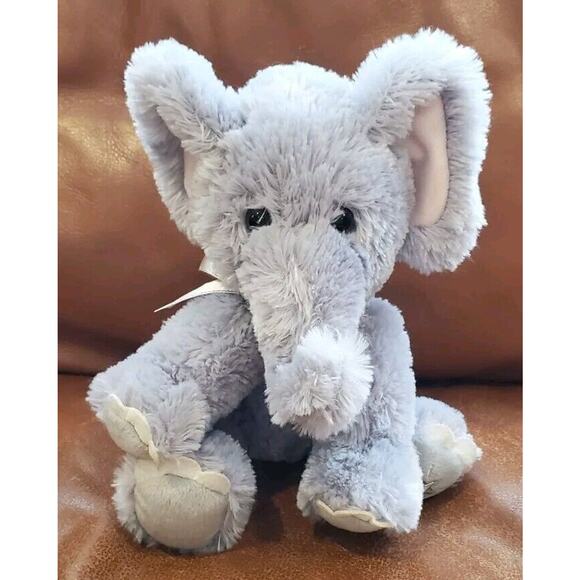 10 Inch Russ Shining Stars Gray Elephant Stuffed Animal Plush Toy Replacement - Picture 1 of 11